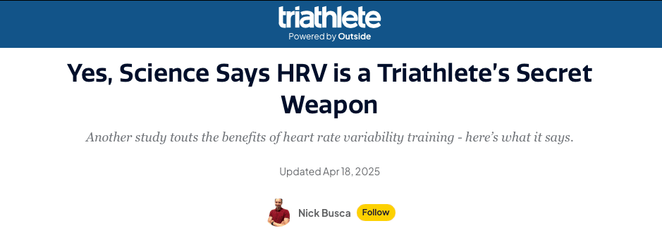 Sprint triathlon plans on Athletica - backed by science.